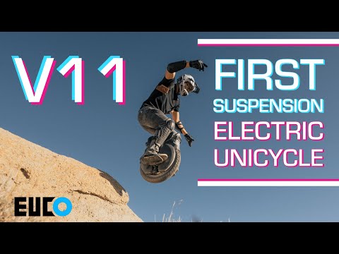 InMotion V11 Electric Unicycle: The First Electric Unicycle with Suspension