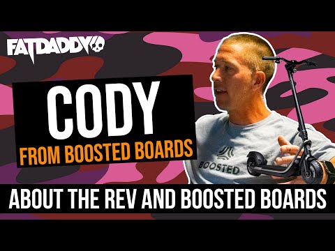 Cody from Boosted Boards about the Boosted Rev | Fatdaddy Podcast #3 #BoostedRev