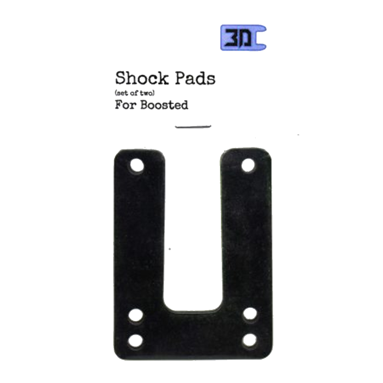 Bestil et Shock Pads (set of 2) for Boosted Boards Fatdaddy Danmark