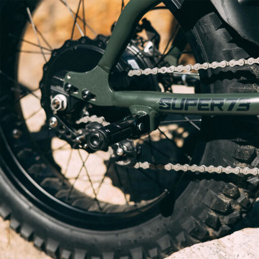 Foldbare fodstøtter til elcykler og fatbikes